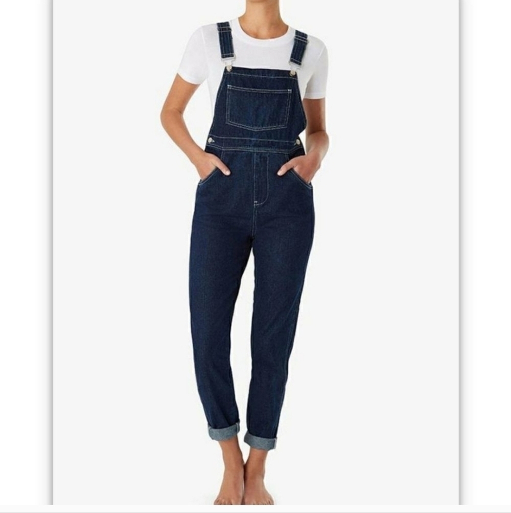 WeWoreWhat Denim Overalls S